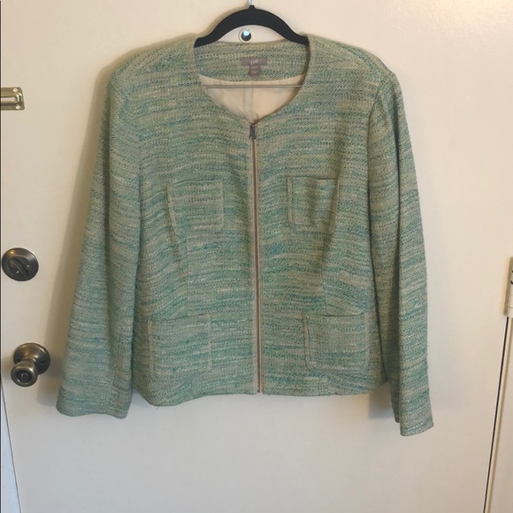 J. Jill zip crop jacket - Picture 3 of 7